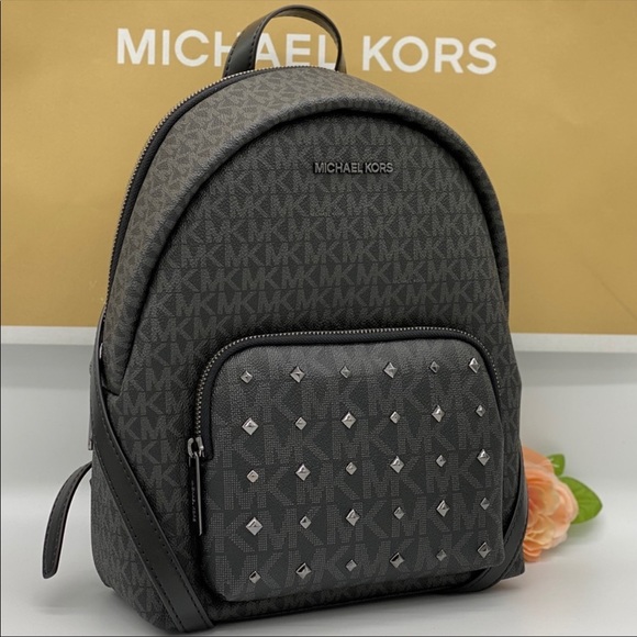 MICHAEL KORS ERIN MEDIUM BACKPACK BLACK - Picture 4 of 16